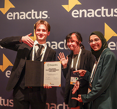 Image for Enactus STU Earns Recognition for Youth Empowerment Initiative