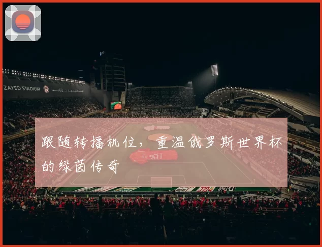 跟随转播机位，重温俄罗斯世界杯的绿茵传奇