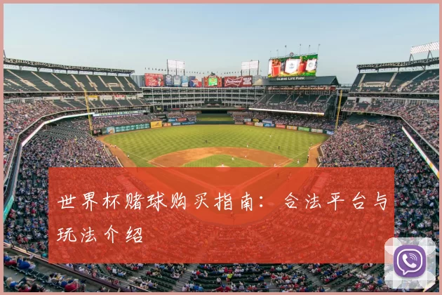 世界杯赌球购买指南:合法平台与玩法介绍
