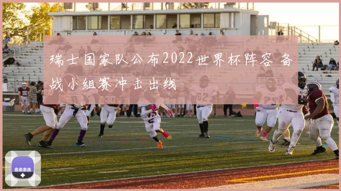 瑞士国家队公布2022世界杯阵容 备战小组赛冲击出线