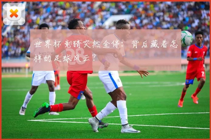 世界杯竞猜突然全停：背后藏着怎样的足球风云？