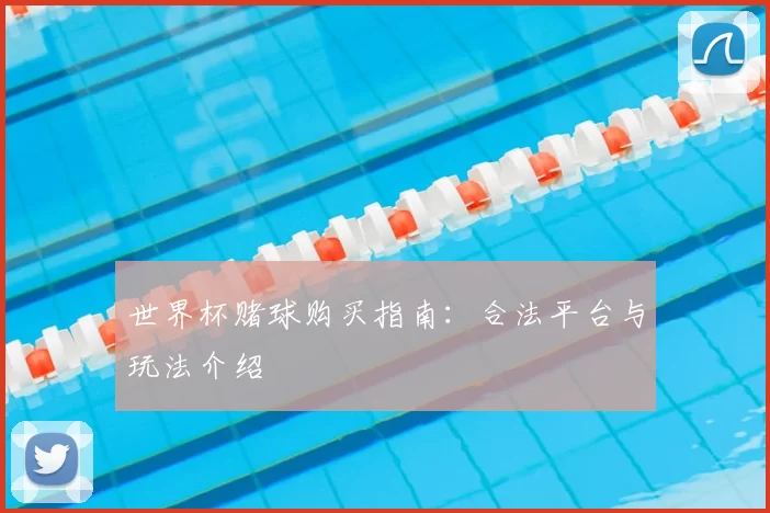 世界杯赌球购买指南:合法平台与玩法介绍